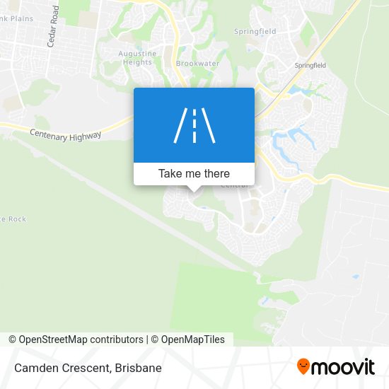 Camden Crescent map