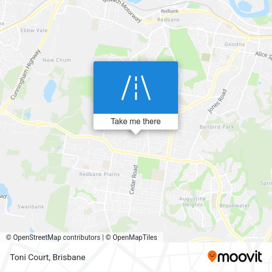 Toni Court map