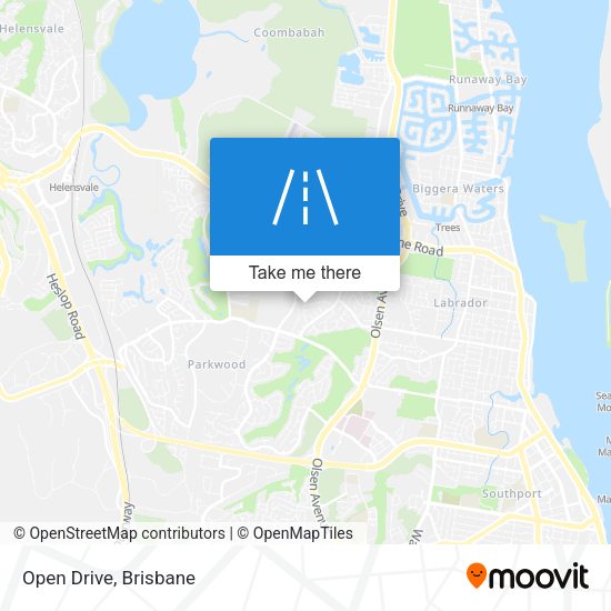 Open Drive map
