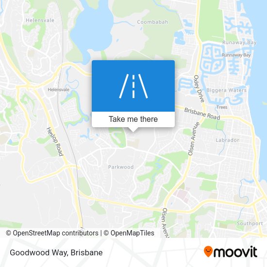 Goodwood Way map