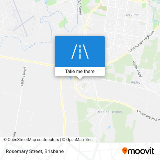 Rosemary Street map