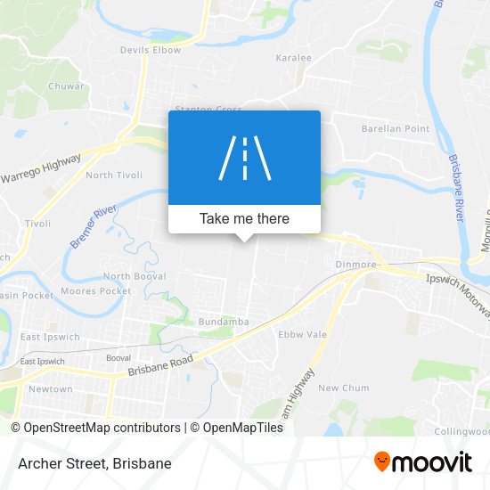 Archer Street map