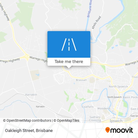 Oakleigh Street map