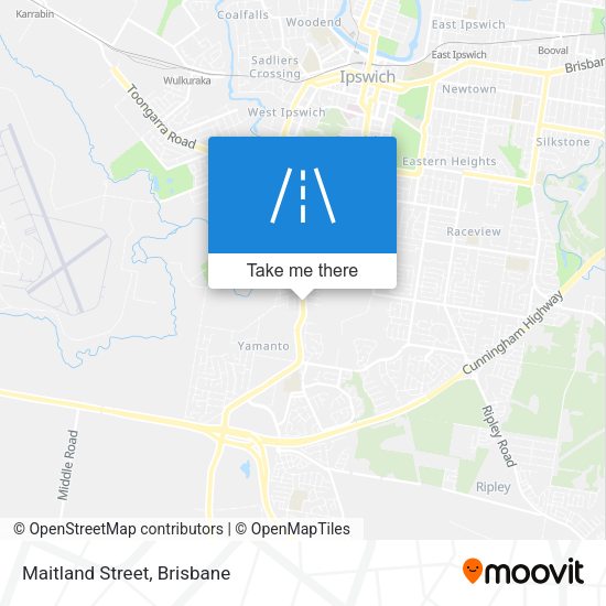 Maitland Street map