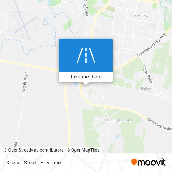 Kowari Street map