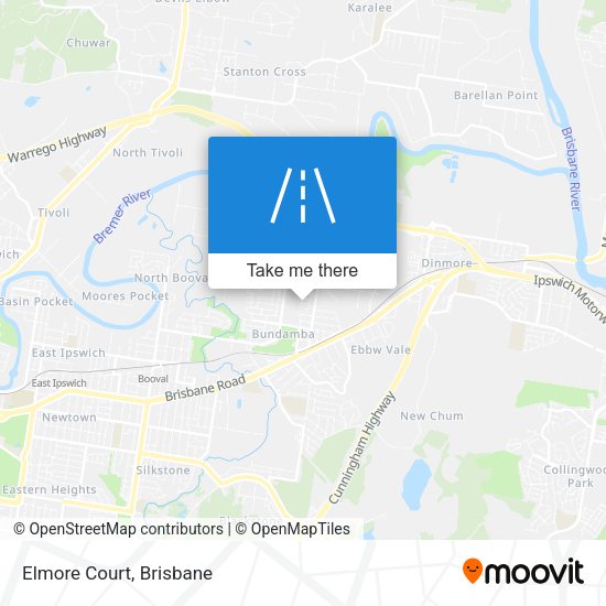 Elmore Court map
