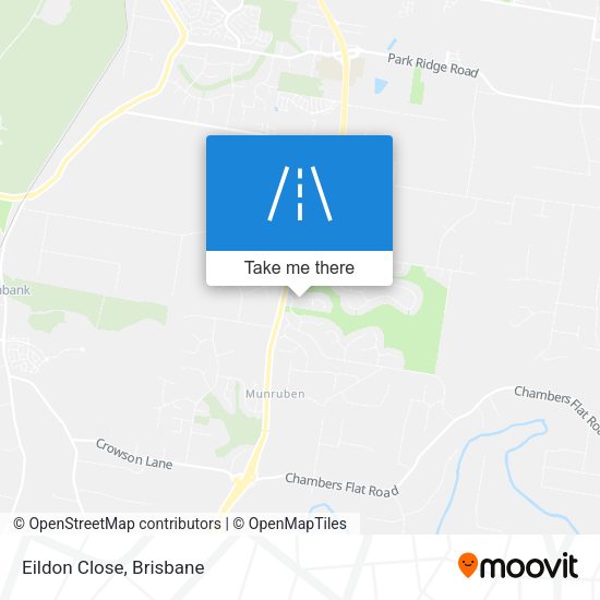 Eildon Close map