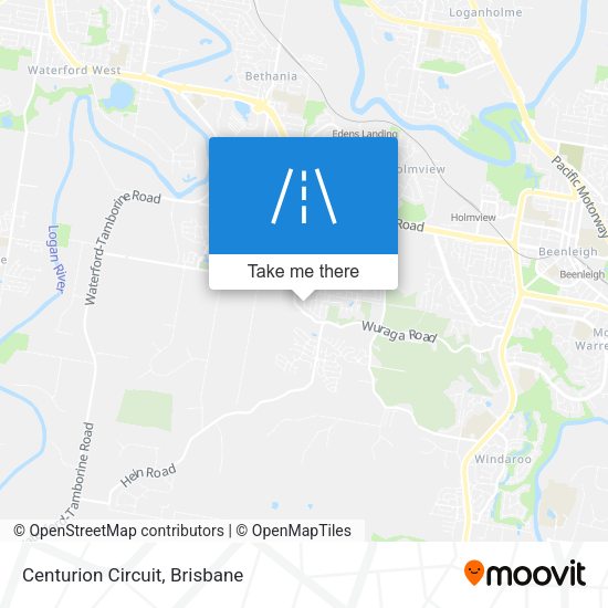 Centurion Circuit map