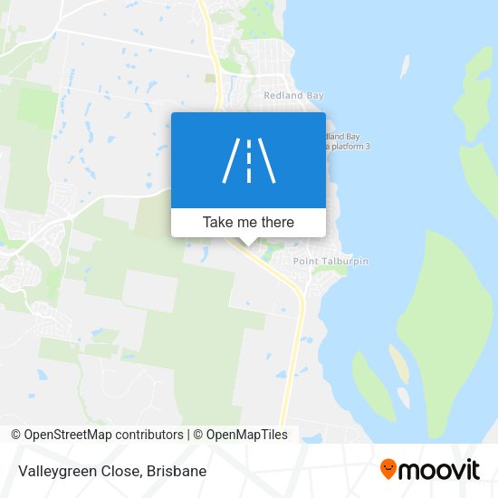 Valleygreen Close map