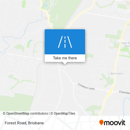 Forest Road map