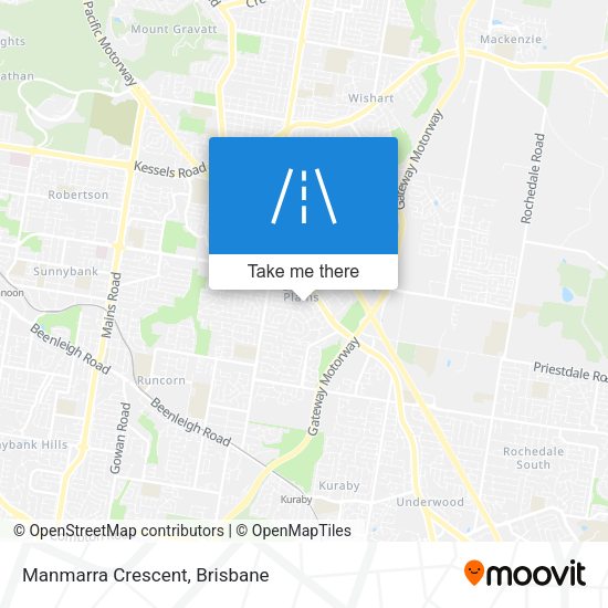 Manmarra Crescent map
