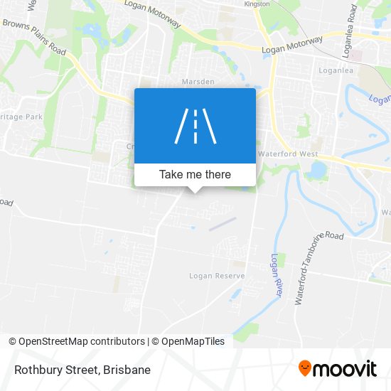 Rothbury Street map