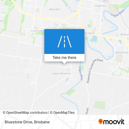 Bluestone Drive map