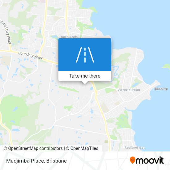 Mudjimba Place map