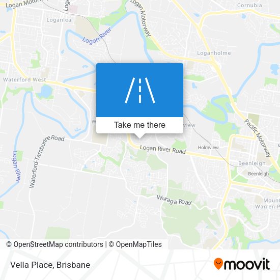 Vella Place map