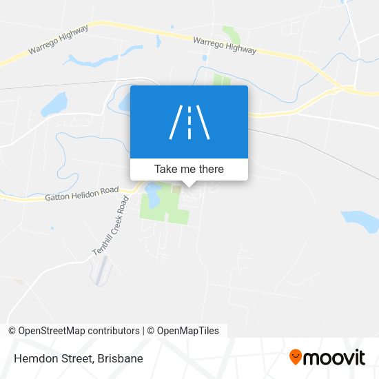 Hemdon Street map
