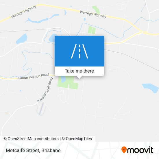 Metcalfe Street map