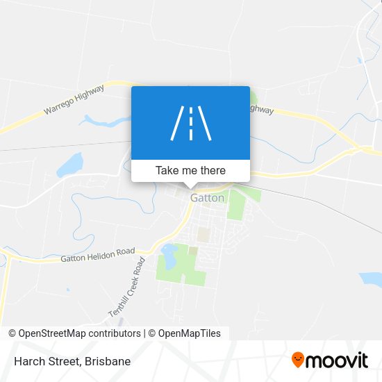 Harch Street map