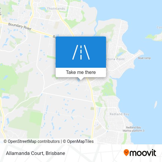 Allamanda Court map