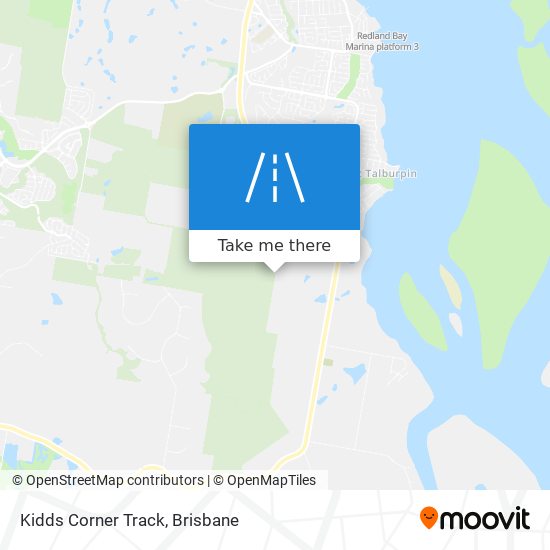 Kidds Corner Track map