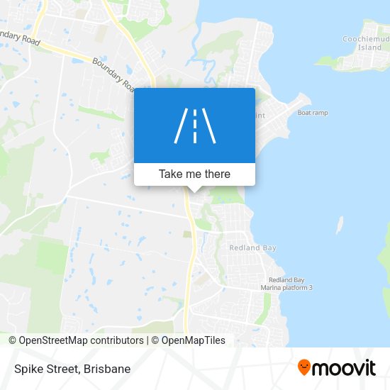 Spike Street map