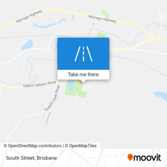 South Street map