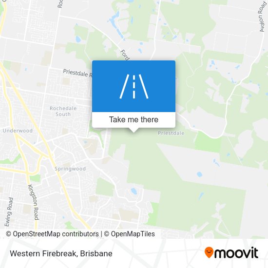 Western Firebreak map