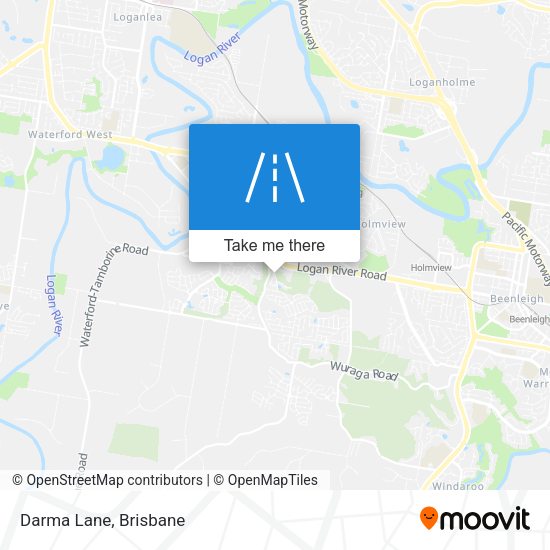 Darma Lane map