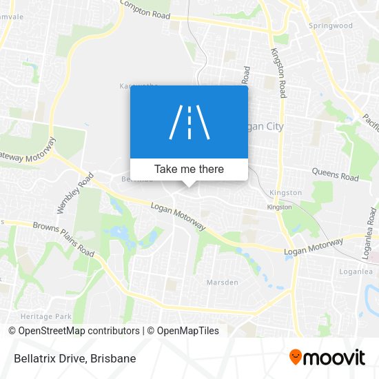 Bellatrix Drive map