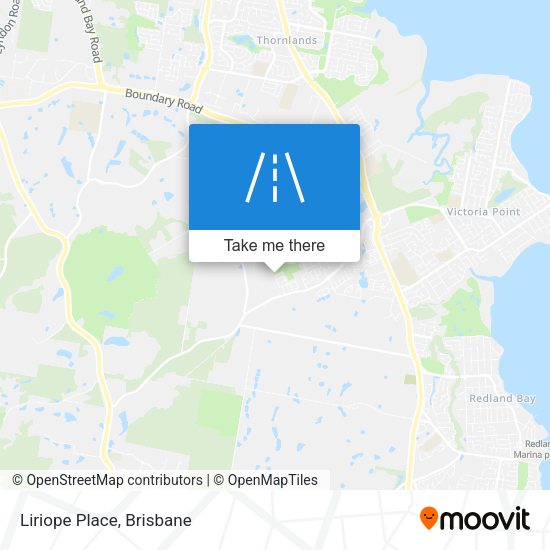 Liriope Place map