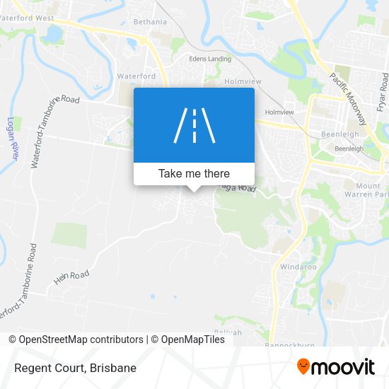 Regent Court map