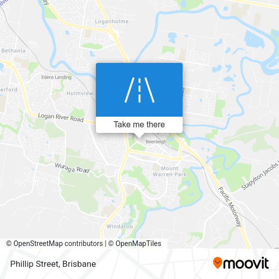 Phillip Street map