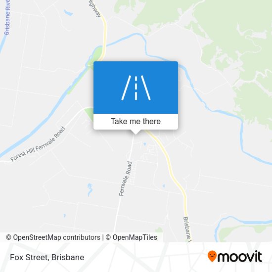 Fox Street map