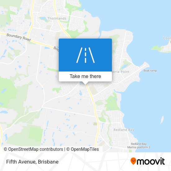 Fifth Avenue map