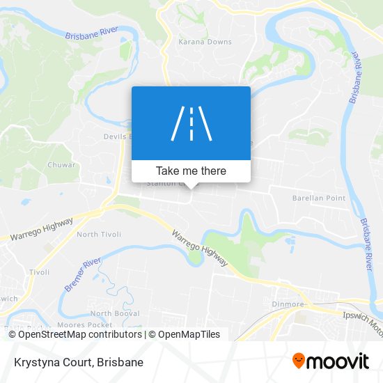 Krystyna Court map