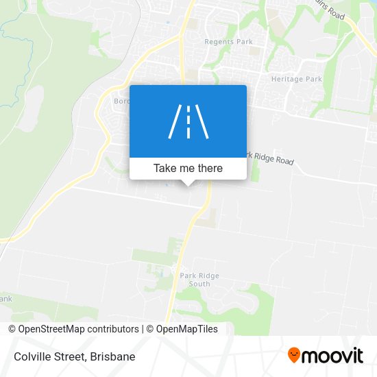Colville Street map