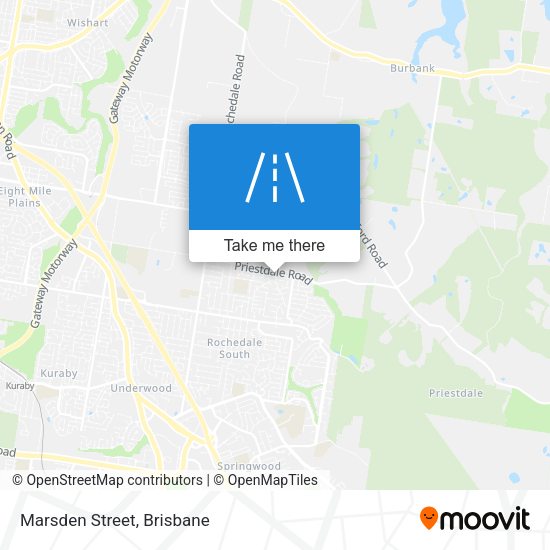 Marsden Street map