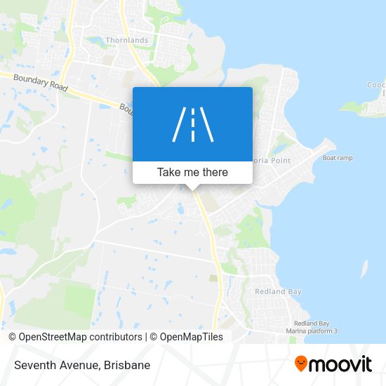 Seventh Avenue map