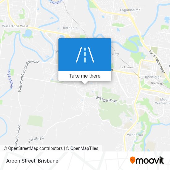 Arbon Street map