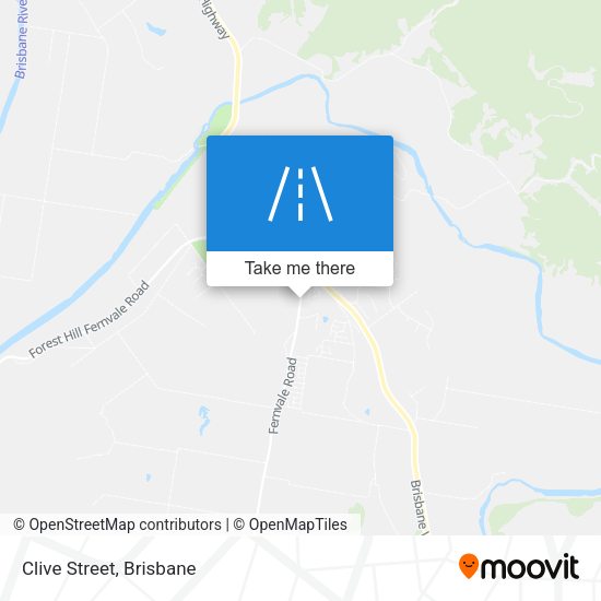 Clive Street map