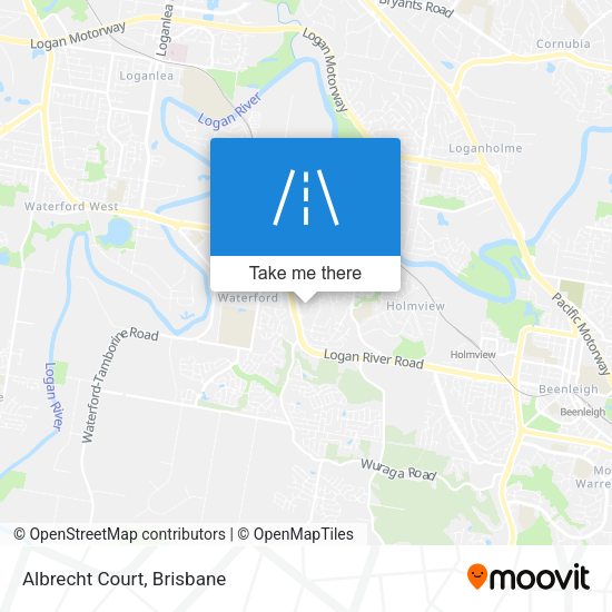 Albrecht Court map