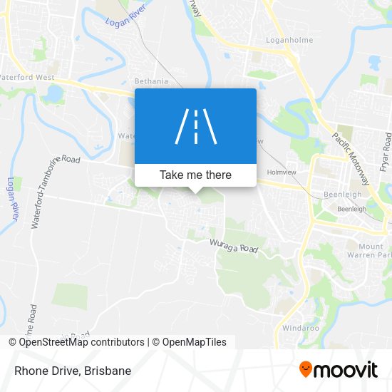 Rhone Drive map