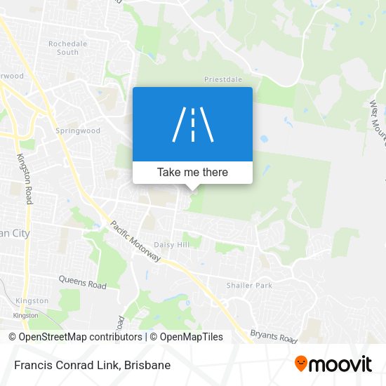 Francis Conrad Link map