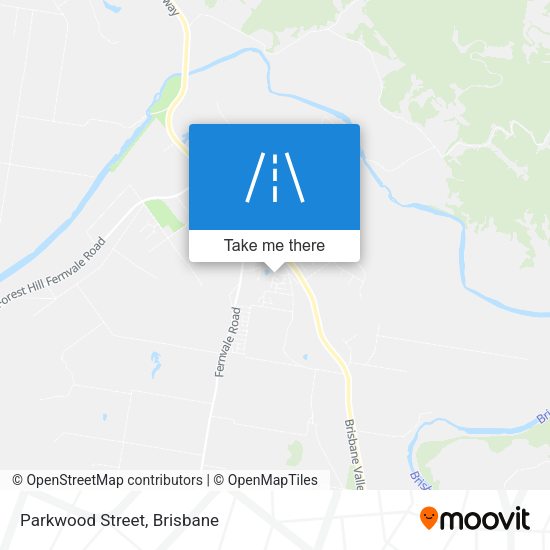 Parkwood Street map