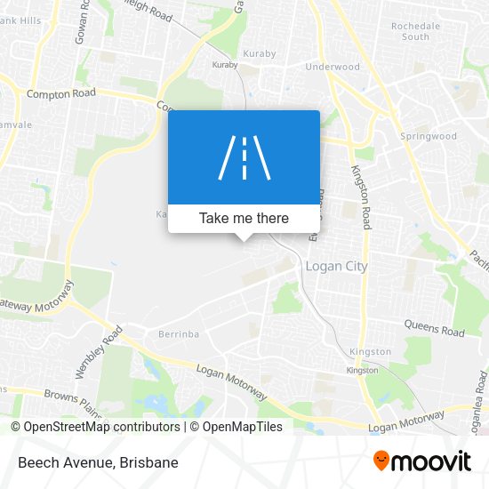 Beech Avenue map