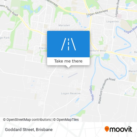 Goddard Street map
