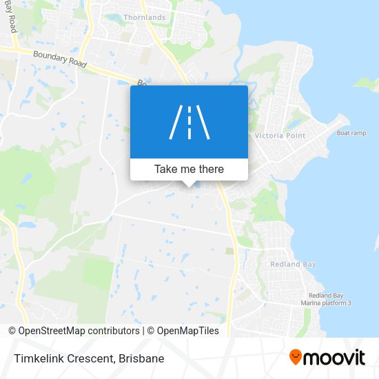 Timkelink Crescent map