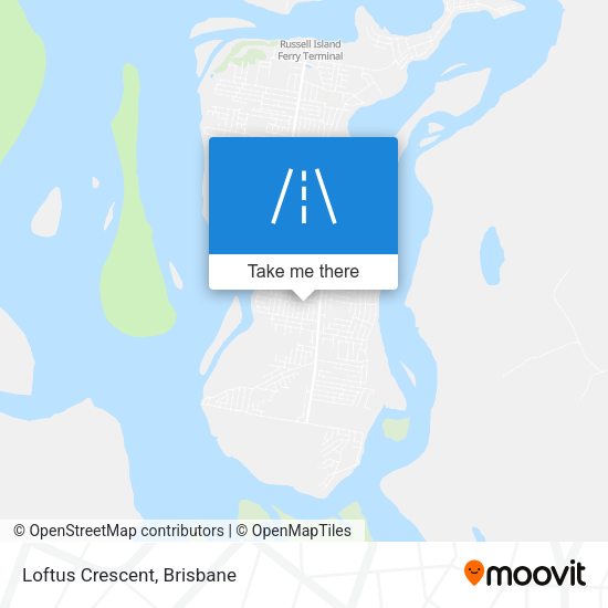 Loftus Crescent map
