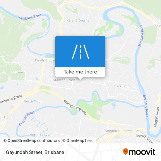Gayundah Street map