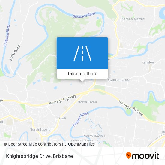 Knightsbridge Drive map